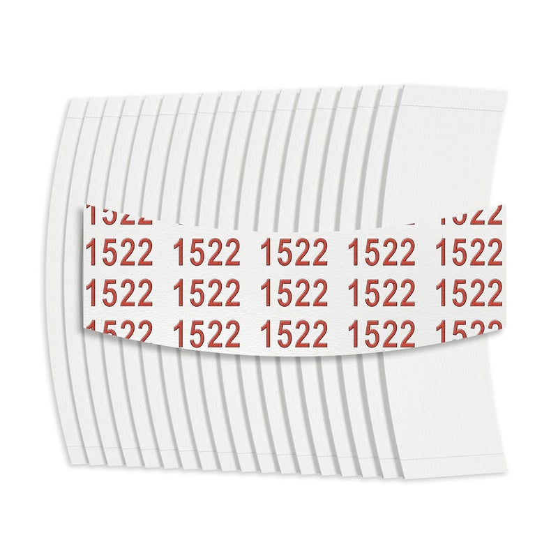 1522 Wig Tape Strips  Made in USA  36 Pack  Back Curve Contour  Clear Double Sided Hair Replacement Adhesive Tape for Wigs and Toupees Products