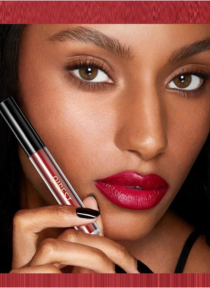 QiBest Lip Liner Lip Gloss and Velvet Liquid Lipstick Makeup Set Matte Lip Liner Kit Waterproof Long Lasting Not Fade Liquid Lipstick Kit for Daily Makeup  - Image 2
