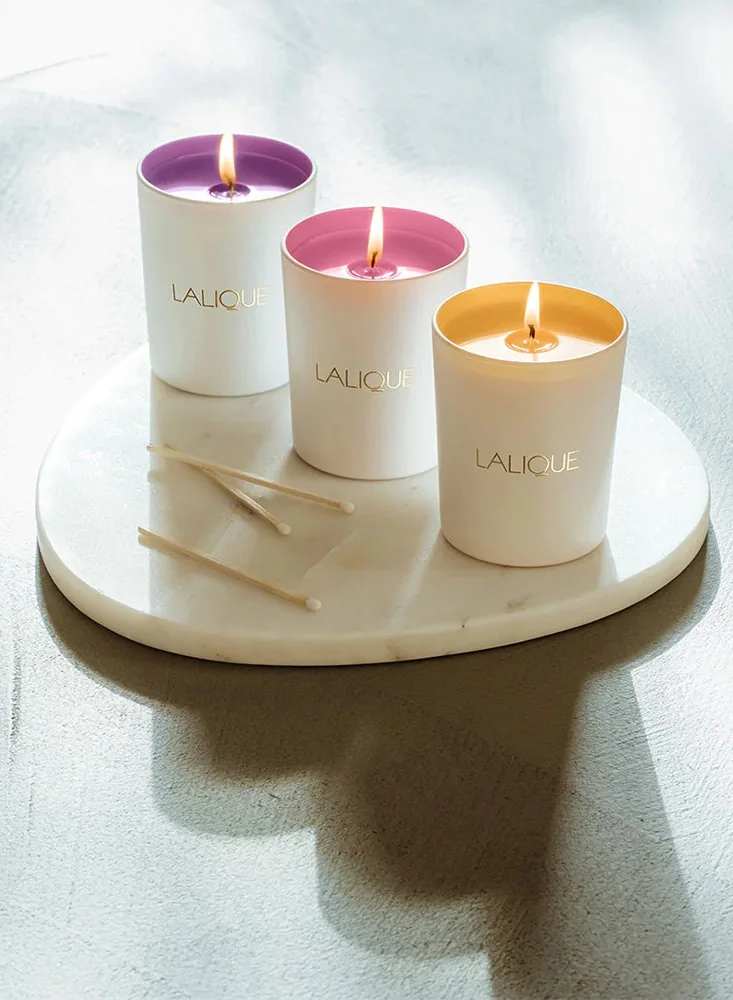 LALIQUE Lalique Candle 190g Sweet Amber