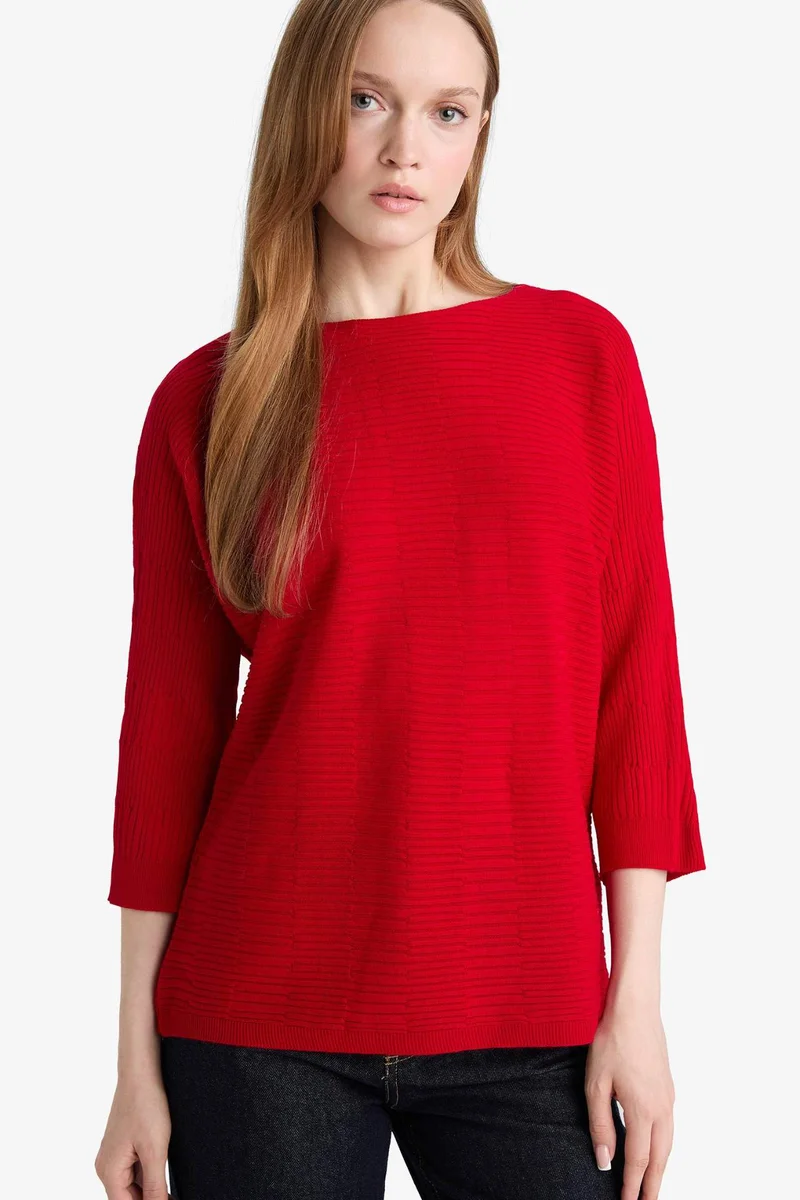ديفاكتو Boat Collar Pullover