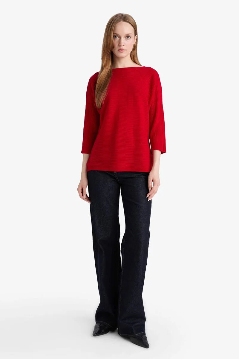 ديفاكتو Boat Collar Pullover