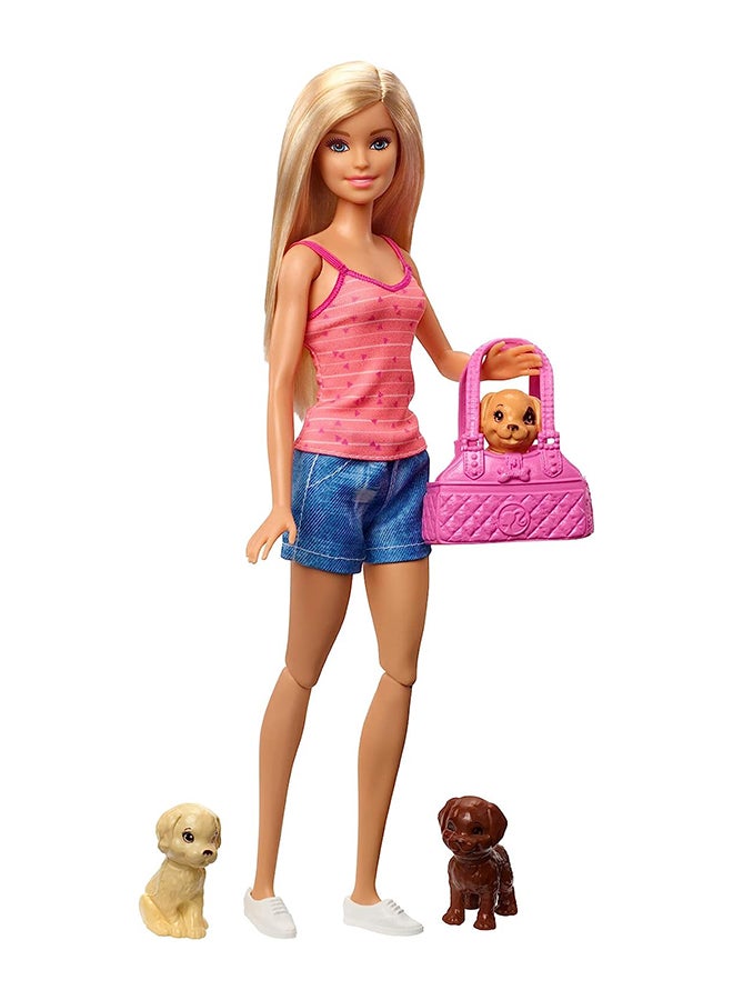 Barbie Puppy Bath Time