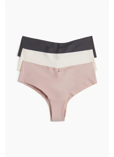 H&M 3-pack invisible hipster briefs