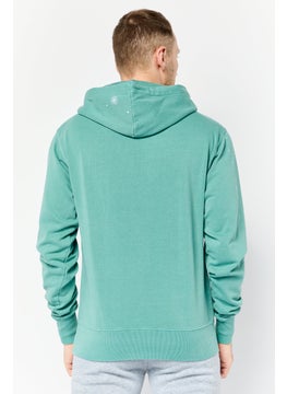 Champion Men Sportswear Fit Long Sleeve Outdoor Hoodie, Hunter Green  - Image 4