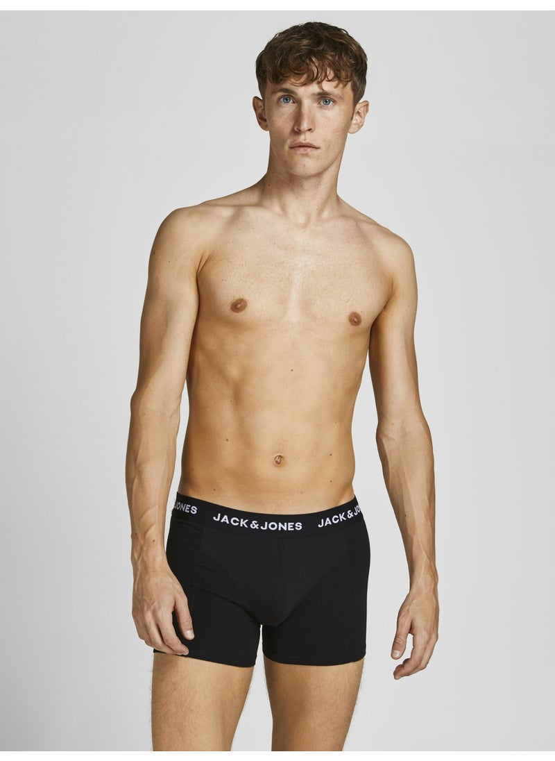 Jack Jones - 5-Piece Solid Color Logo Boxer - Image 1