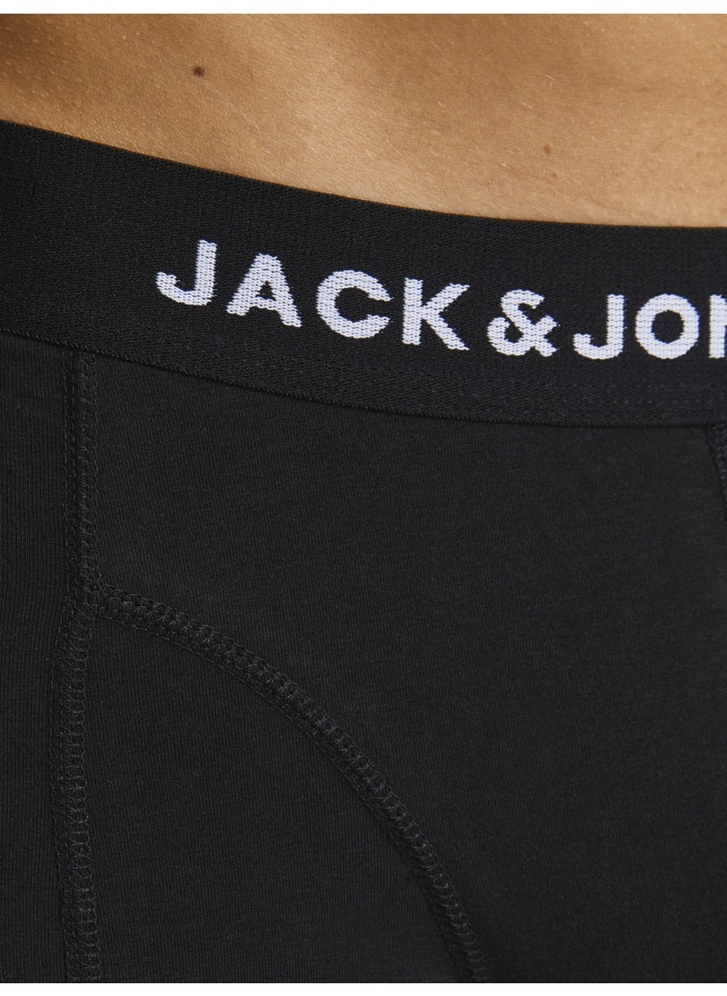Jack Jones - 5-Piece Solid Color Logo Boxer - Image 1