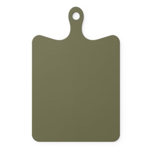 MAYUMI Green Wood Kitchen Cutting Board with Modern Cut - Eco-Friendly and Durable (10 Years Quality Guarantee) (8" X 6" (Only Ideal for Spices, Salads)) - Image 1