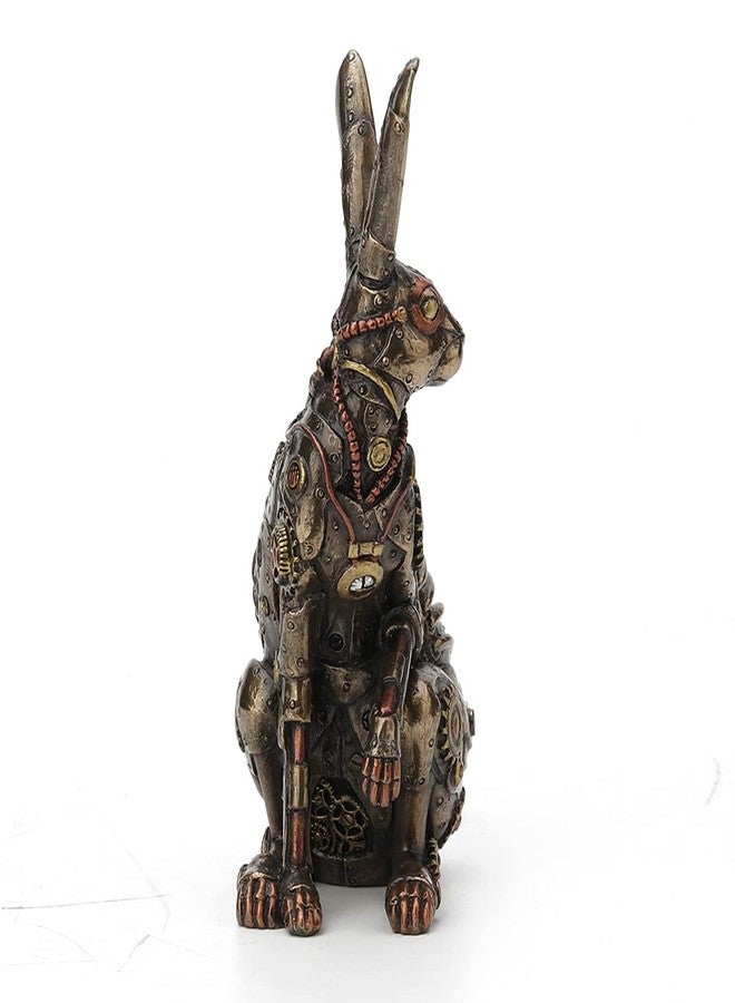 Veronese Design Steampunk Style Jack Rabbit Bronze Finished Statue - Image 3