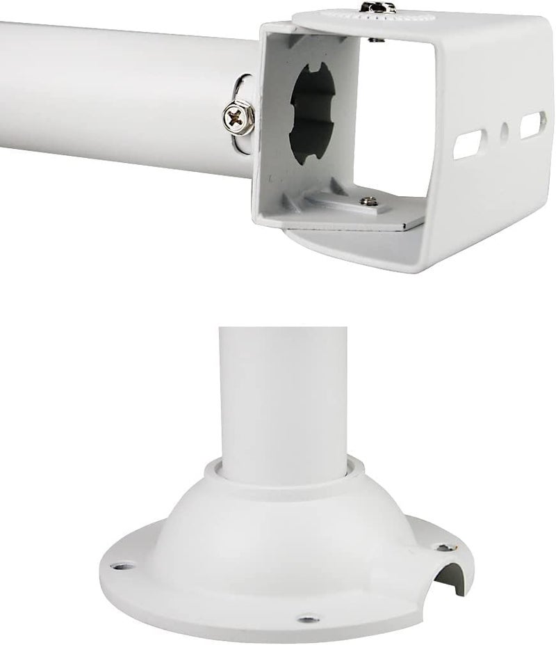 Raise Metal Security Video CCTV Bullet & Dome 360 Degree Mount Bracket Indoor Outdoor Extendable Tilt Up to 24 Inch DSLR Camera Projector Ceiling Wall Tabletop - Image 4