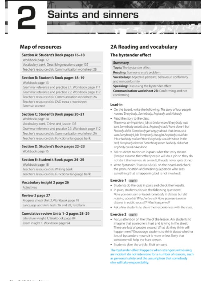 Oxford Insight- conversational English course_Advanced_Teachers book - Image 3