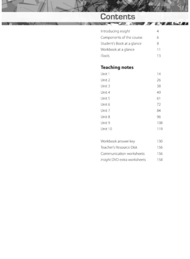 Oxford Insight- conversational English course_Advanced_Teachers book - Image 4