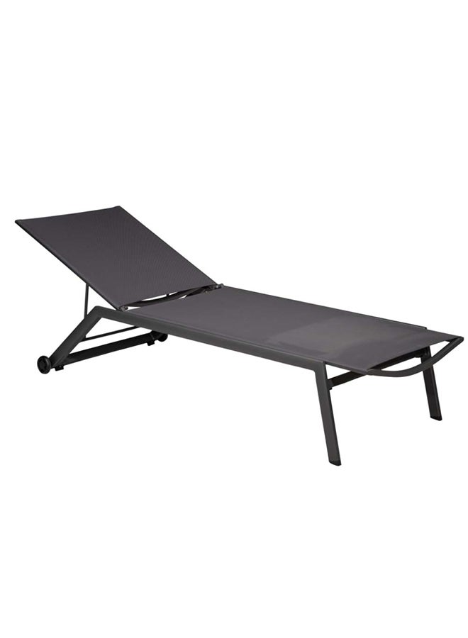 Suncoast Marcy Sunbed Black  - Image 1