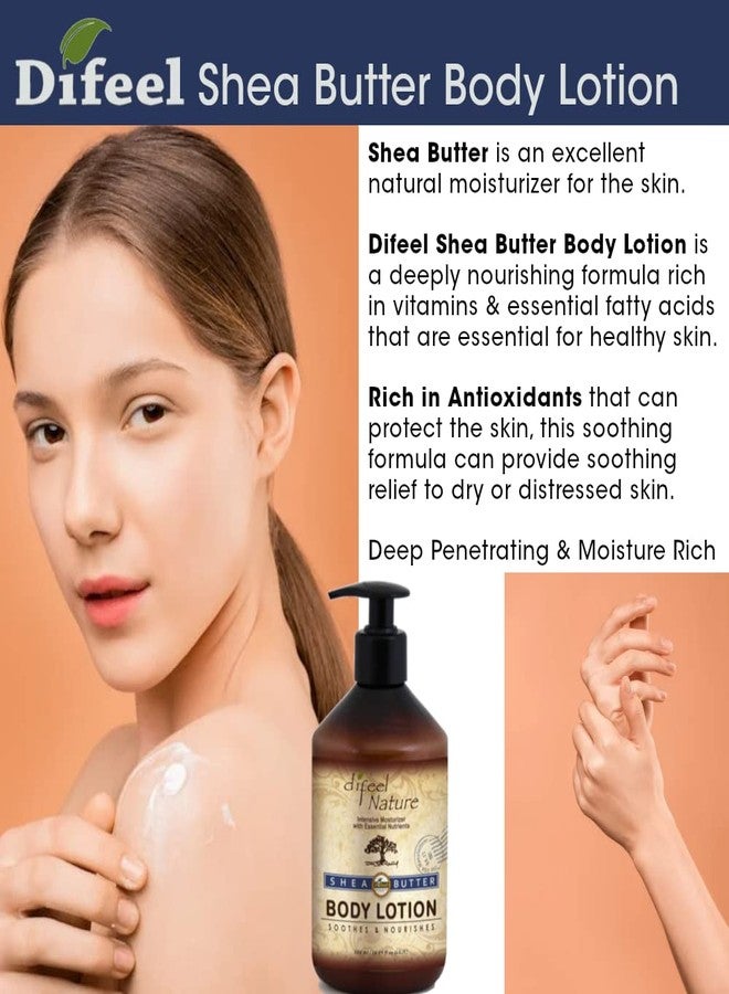 Difeel Organic Shea Butter Moisturizing Body Lotion - Image 2