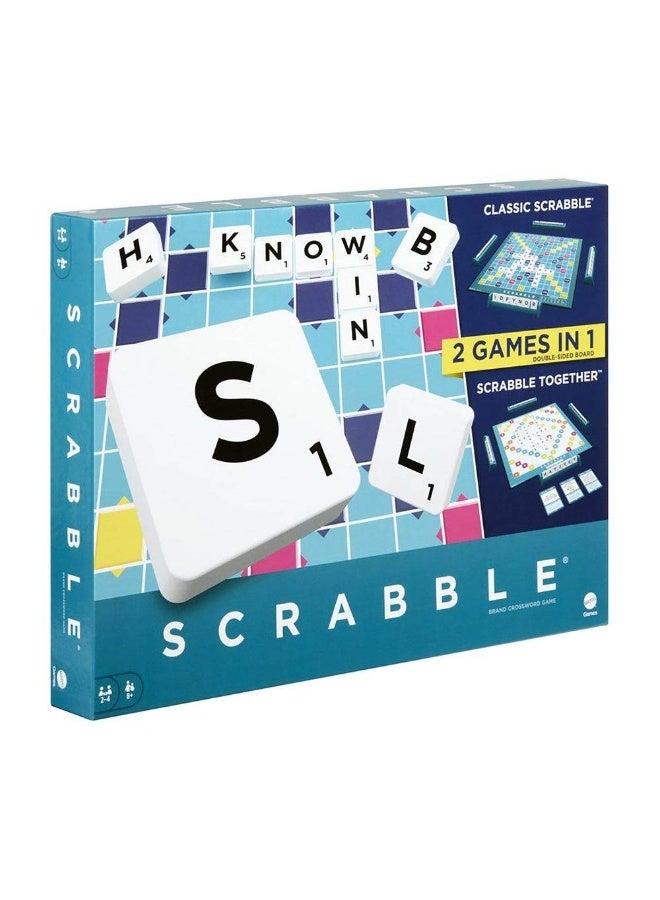 Mattel Games Together 2-In-1 Double-Sided Board Game - Image 1