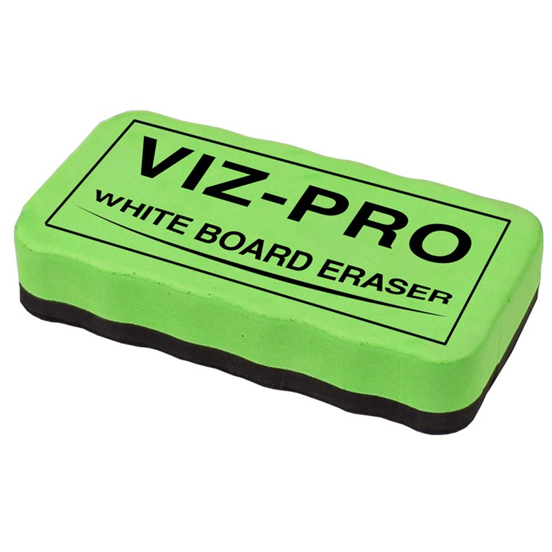VIZ-PRO ممحاة سبورة بيضاء مغناطيسية من VIZ-PRO، 3 ممحاة ملونة، 3 قطع - Image 4