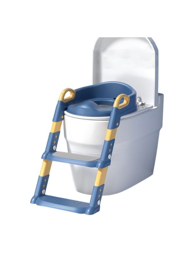 جيجيرو مقعد تدريب على استخدام المرحاض 2 في 1 مع سلم متدرج - Image 1