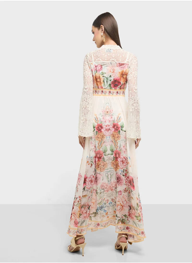 ايلا Floral Print Dress