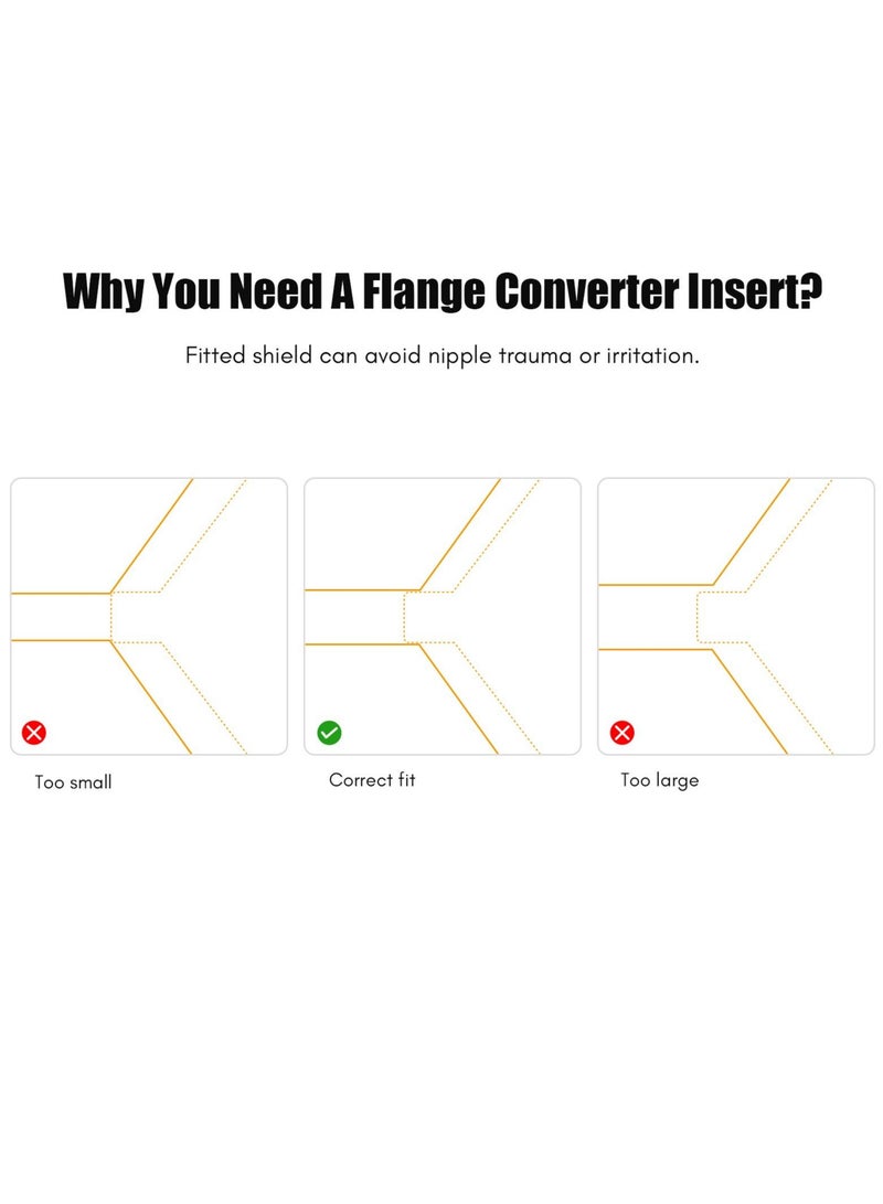 3 قطعة إدراج مضخة الحليب محول عملي استبدال مضخة 17 مللي متر 19 مللي متر 21 مللي متر - Image 4
