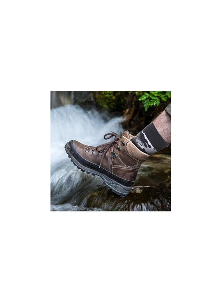 2 Pairs Unisex Waterproof Breathable Socks for Outdoor Activities - Slim Design for Camping, Skiing, Hiking, Fishing, Cycling, and Golf (Men/Women, Size M 40-42) - Image 5