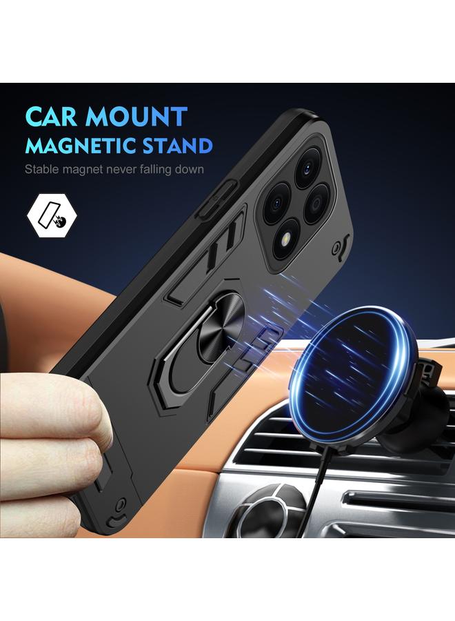 Zaboon Case For Honor X8a Shockproof Metal Ring Holder Phone Case - Image 2