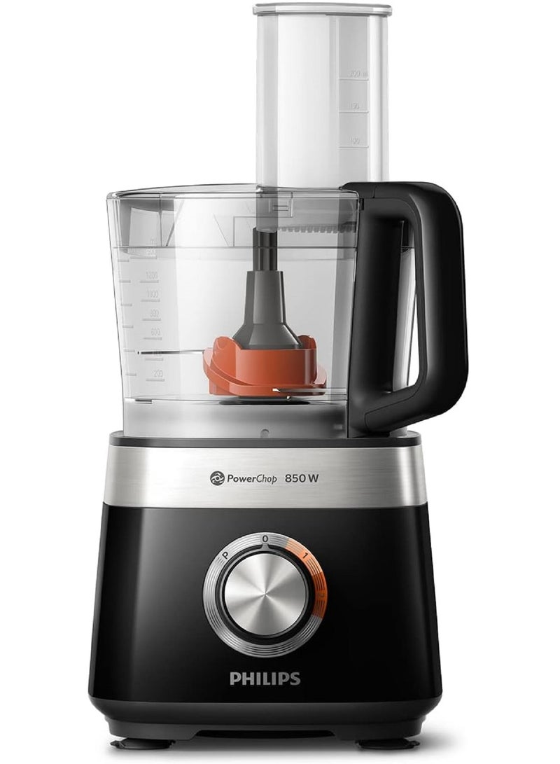 Philips Viva Collection  31 Functions, Food Processor 2.1 L 850 W HR7530/10 Black - Image 2