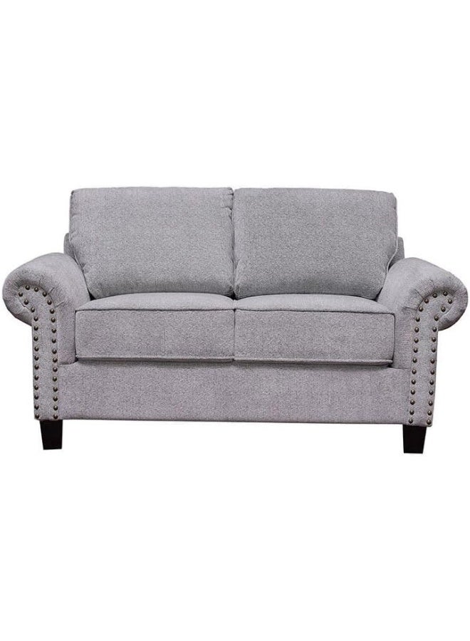 Comfynest Comfynest Carta 2Seater Fabric Sofa With 2Year Warranty 155X88X92Cm Grey - Image 2