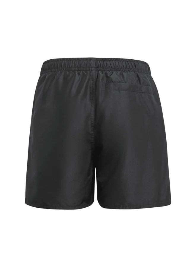 Adidas Solid Shorts By Black Swim Swimwear For Kids 5-6Y