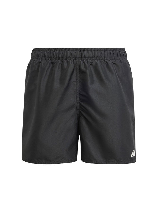 Adidas Solid Shorts By Black Swim Swimwear For Kids 5-6Y  - Image 1