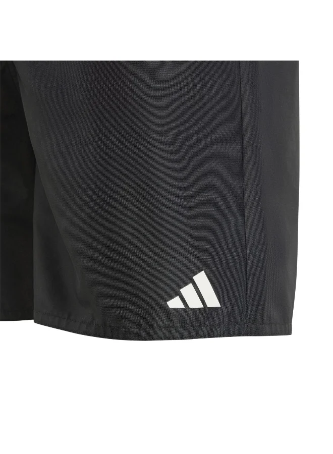 Adidas Solid Shorts By Black Swim Swimwear For Kids 5-6Y