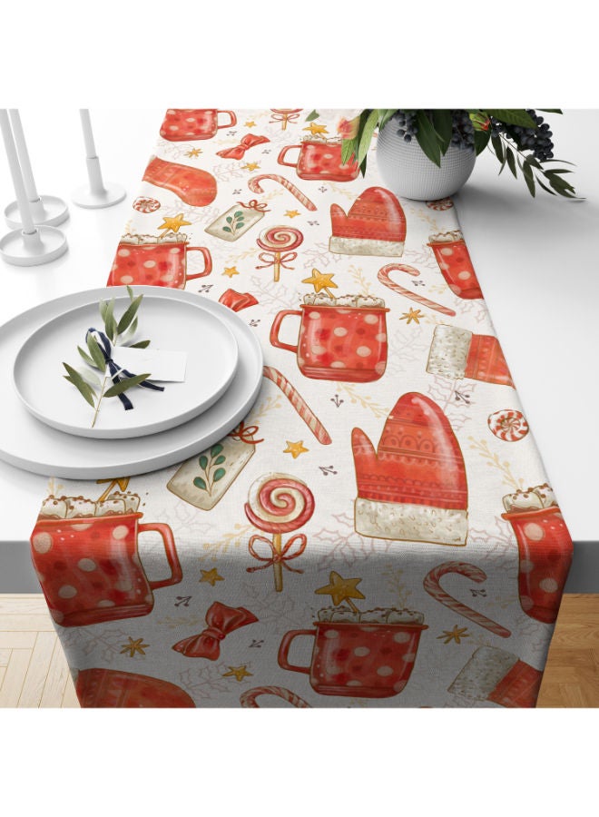 Home Print Velvet Christmas Runner That Would A Fantastic Addition To Your Holiday Themed Homes