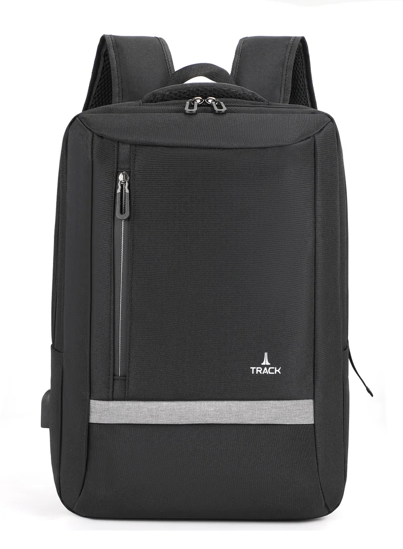 تراك شنطة ظهر قماش من تراك | بمنفذ USB الموديل 5506-Black