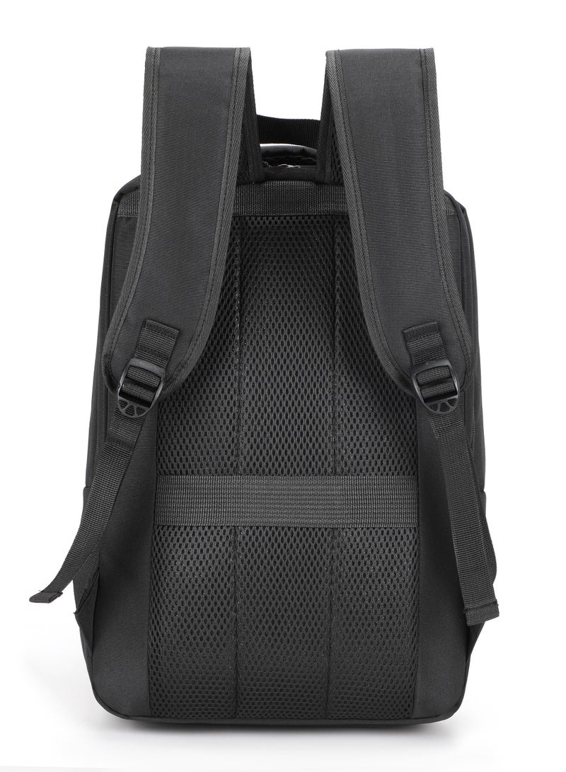 تراك شنطة ظهر قماش من تراك | بمنفذ USB الموديل 5506-Black - Image 4