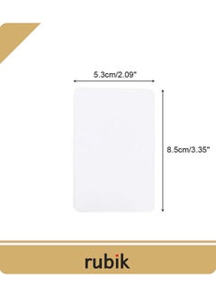 Rubik 125Khz Proximity RFID Plastic Key Cards CE T5577 / T5200 Blank Writable ID Card (Pack of 10)  - Image 2