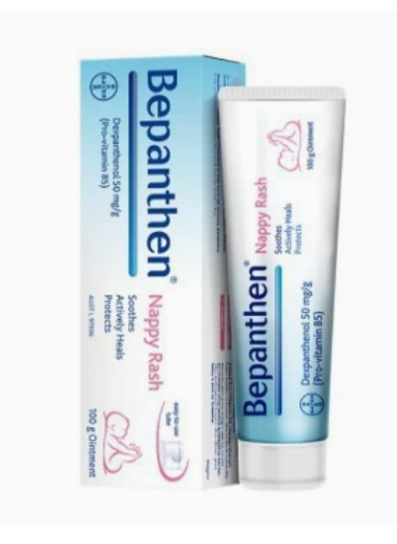 Bepanthen Bepanthen Protective Baby Ointment, Protects Against and Cares for Nappy Rash, 100g  - Image 1