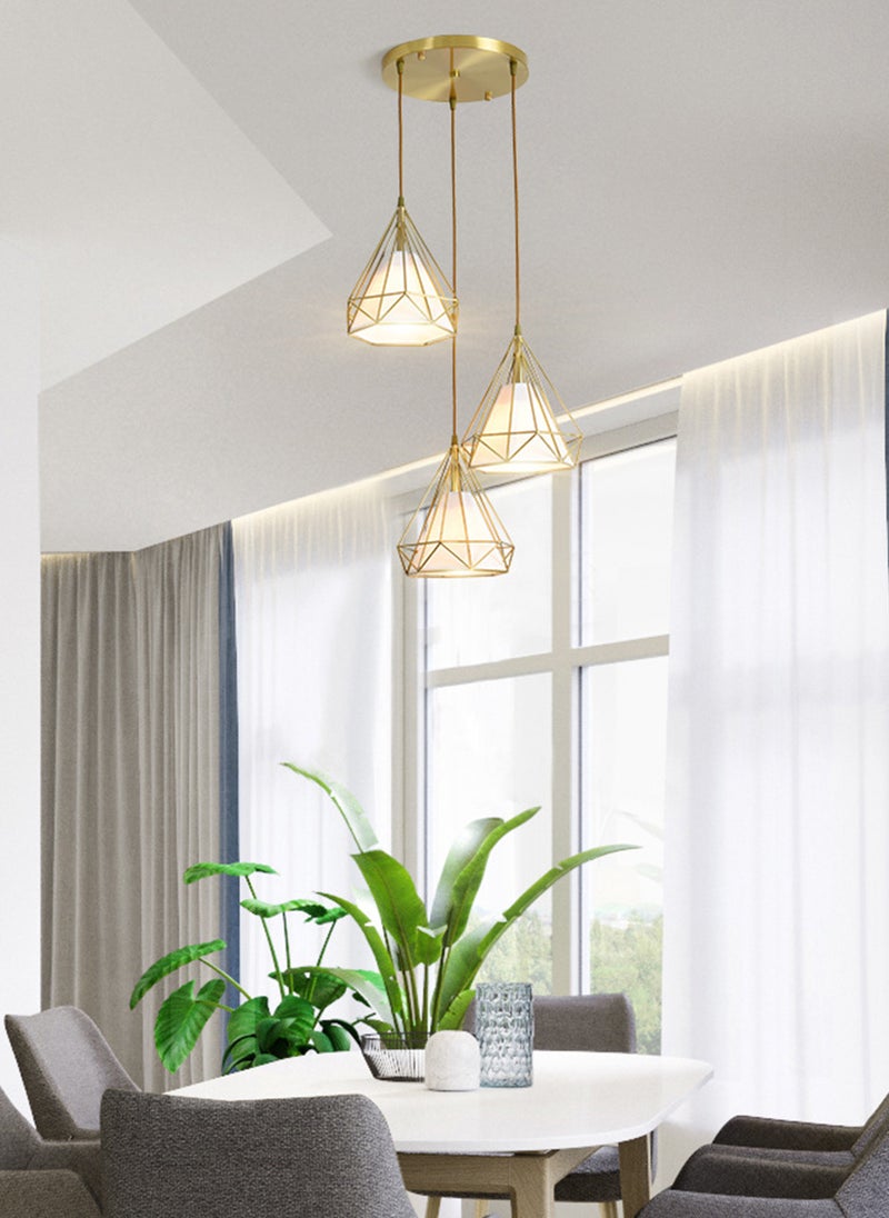 Onelight Modern and Simple LED 3-Color Light-Adjustable Chandelier, Suitable for Homes, Restaurants, and Bars - Image 2