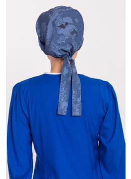 Nur Medikal Giyim Nur Medical Clothing Map Patterned Hijab Doctor Nurse Hospital Cook Surgical Cap  - Image 5