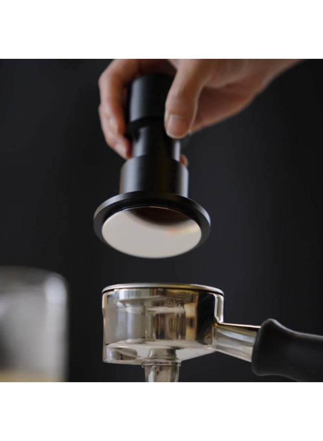 TIMEMORE Impulse Impact Espresso Tamper, 58.5mm Stainless Steel Coffee Tamper with Spring Loaded Impact Design, Black - Image 5