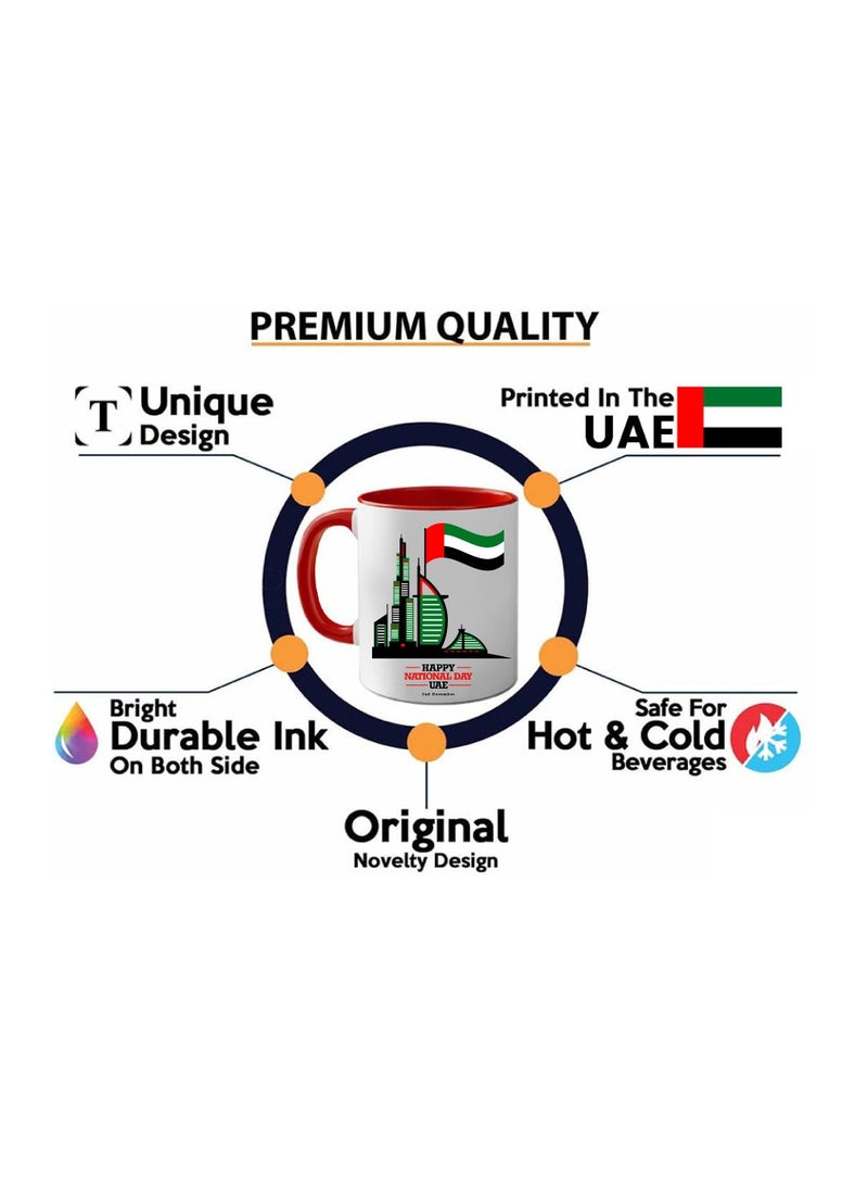 UAE National Day Two Tone Ceramic Mug - A Nation Where Dreams Come True - Gifts for UAE National Day - Image 4