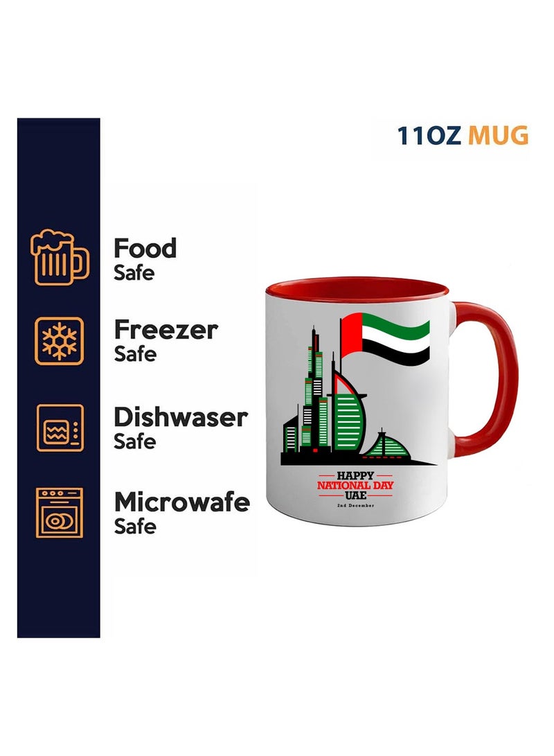 UAE National Day Two Tone Ceramic Mug - A Nation Where Dreams Come True - Gifts for UAE National Day - Image 5