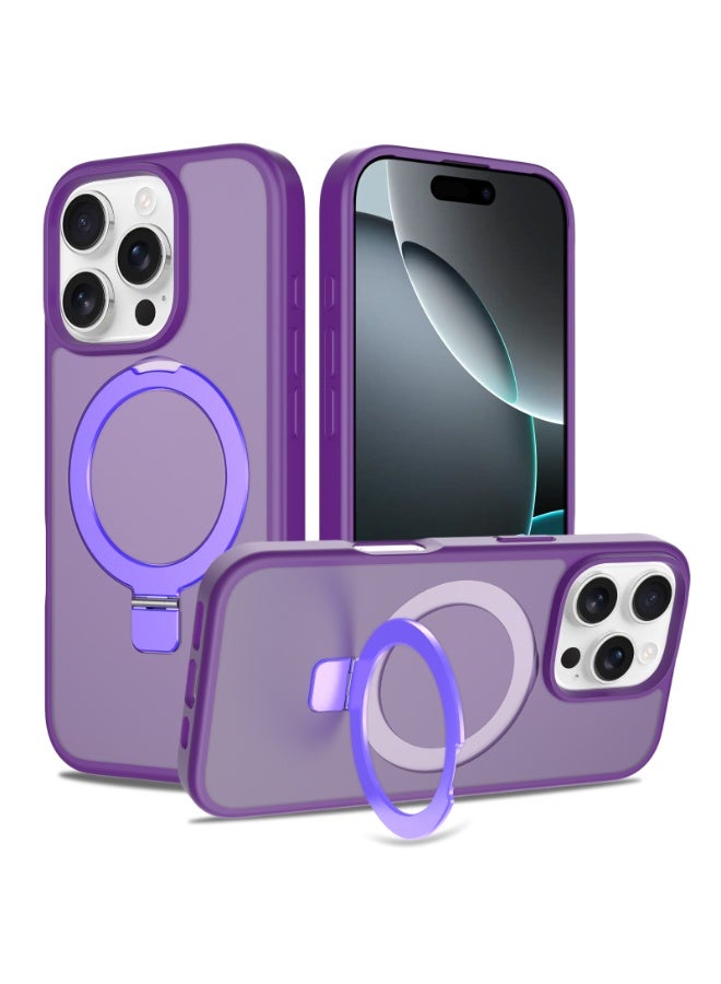 NIBEMINENT Protection Case With Magsafe For iPhone 14 Pro, Deep Purple