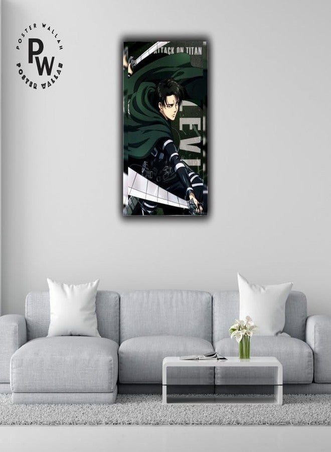 POSTER WALLAH Attack On Titan Anime Poster for Home Office and Student Room Wall | Aesthetic Poster | Wall Decor ATCKONTTN21 (18X12 inch) - Image 2