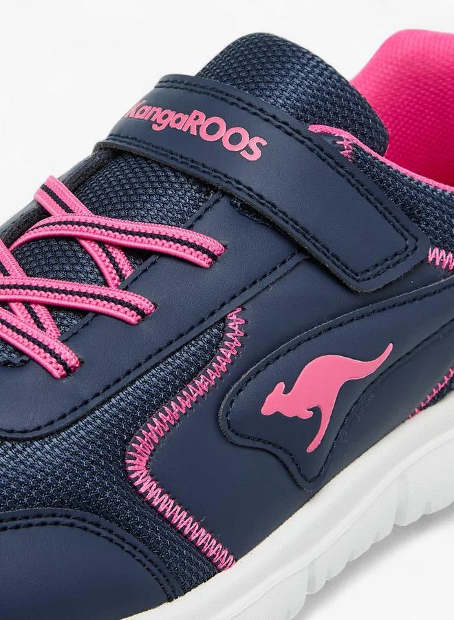 kangaROOS BLUE Women'S Panelled Sports Shoes With Hook And Loop Closure for Women | Best Price UAE