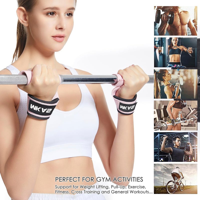 Goodern Lifting Wrist Straps for Deadlift, Powerlifting & Weight Training - 23” with Soft Neoprene Padding to Improve Grip, Durable & Comfortable Hand Straps for Men & Women - Image 2