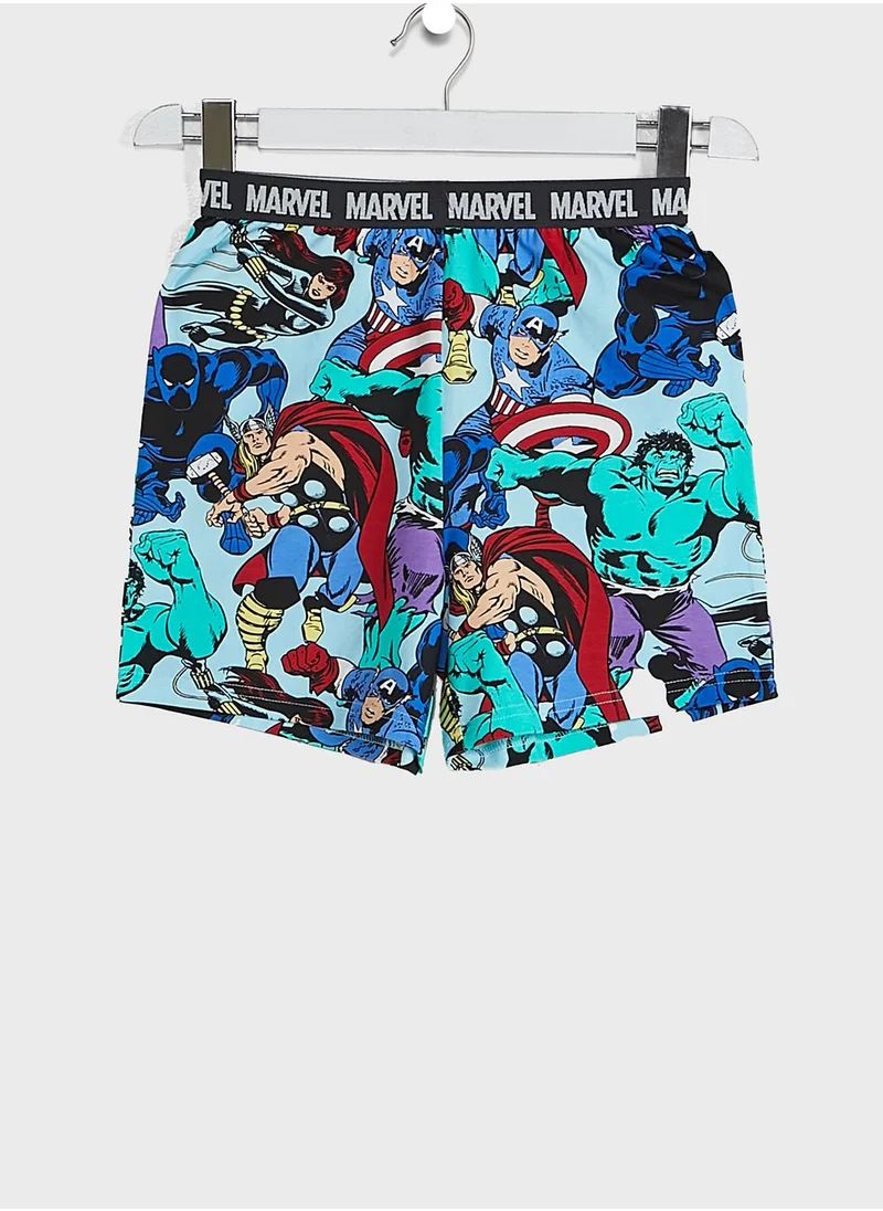 Cotton On Kids Team Marvel Pyjama Set