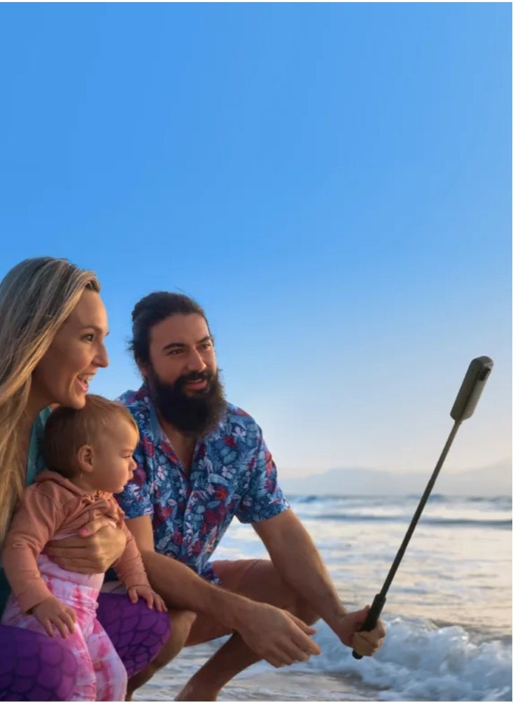 Insta360 - Invisible Selfie Stick - 85Cm - Black - Image 1