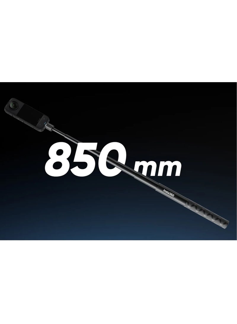 Insta360 - Invisible Selfie Stick - 85Cm - Black - Image 1
