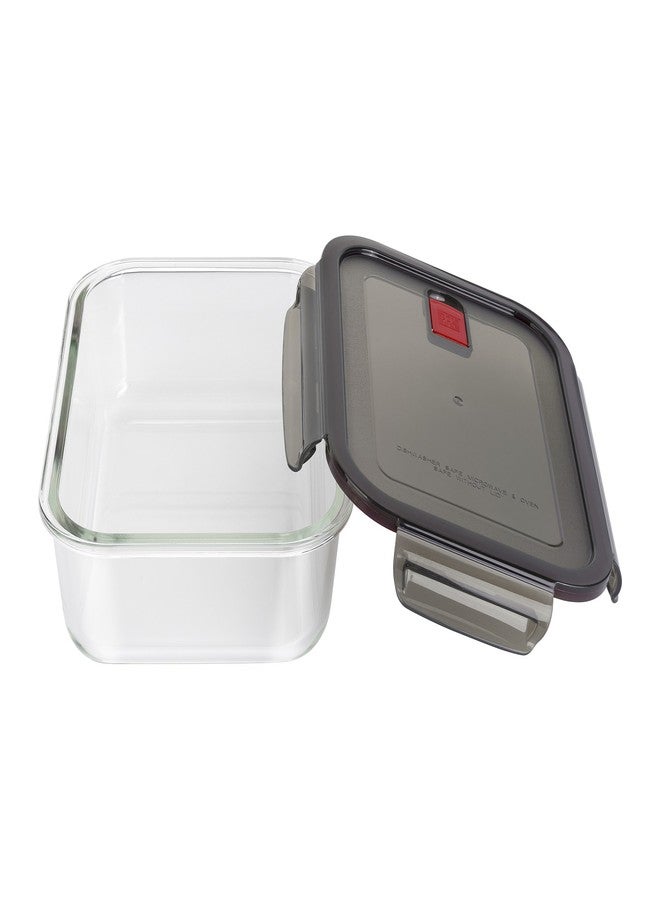 ZWILLING Gusto 1.47-qt Rectangular Food Storage Container, 1400ml, Glass - Image 1