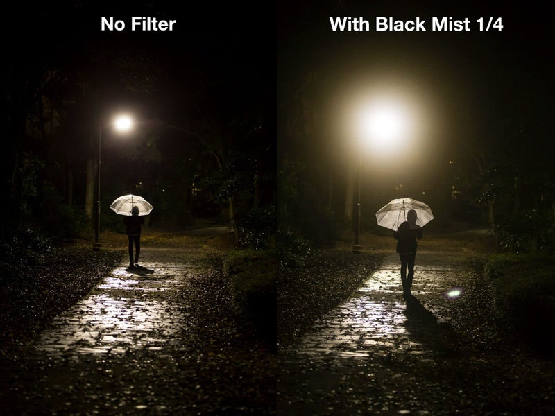 NiSi - 82mm Circular Black Mist Filter 1/4 Strength, Soften Images, Reduce Contrast, Enhance Mood & Atmosphere, Diffusion Filter for Soft Shadow, Dream-Like Cinematic Effect, Photography & Videography - Image 4