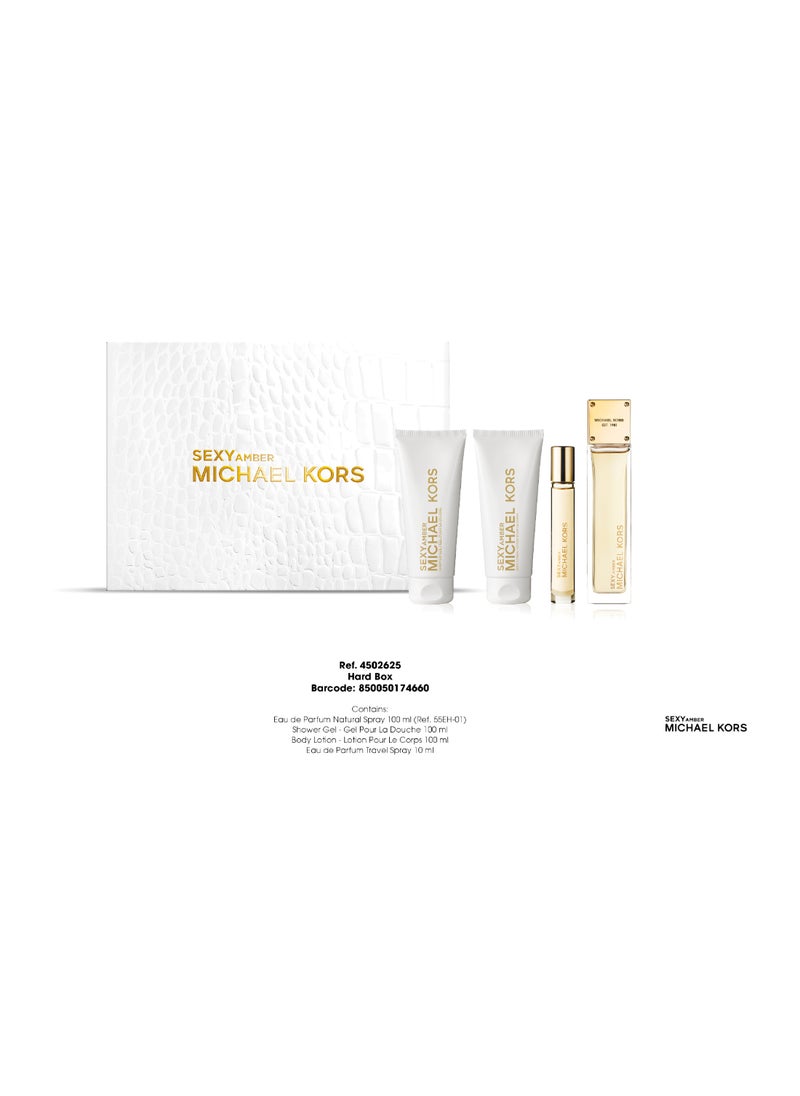 Michael Kors Kors Sexy Amber Set Edp 100Ml Gift Set 