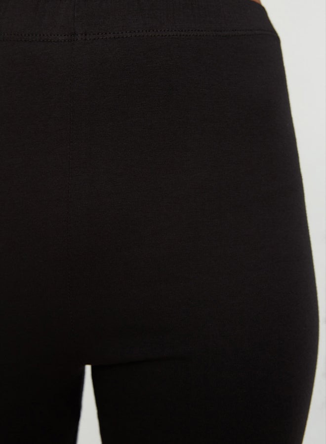 trendyol Black Shorts Pajama Set - Image 3